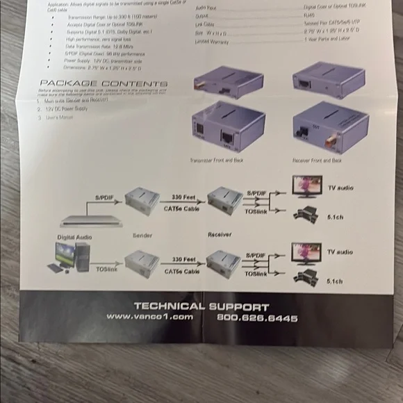 Vans Silver Digital Audio Cable Extender - Picture 3 of 6